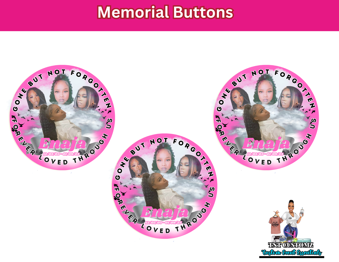 Memorial Buttons