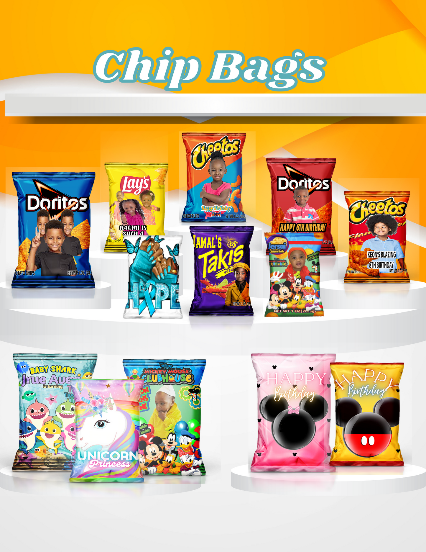 Chip Bags Only