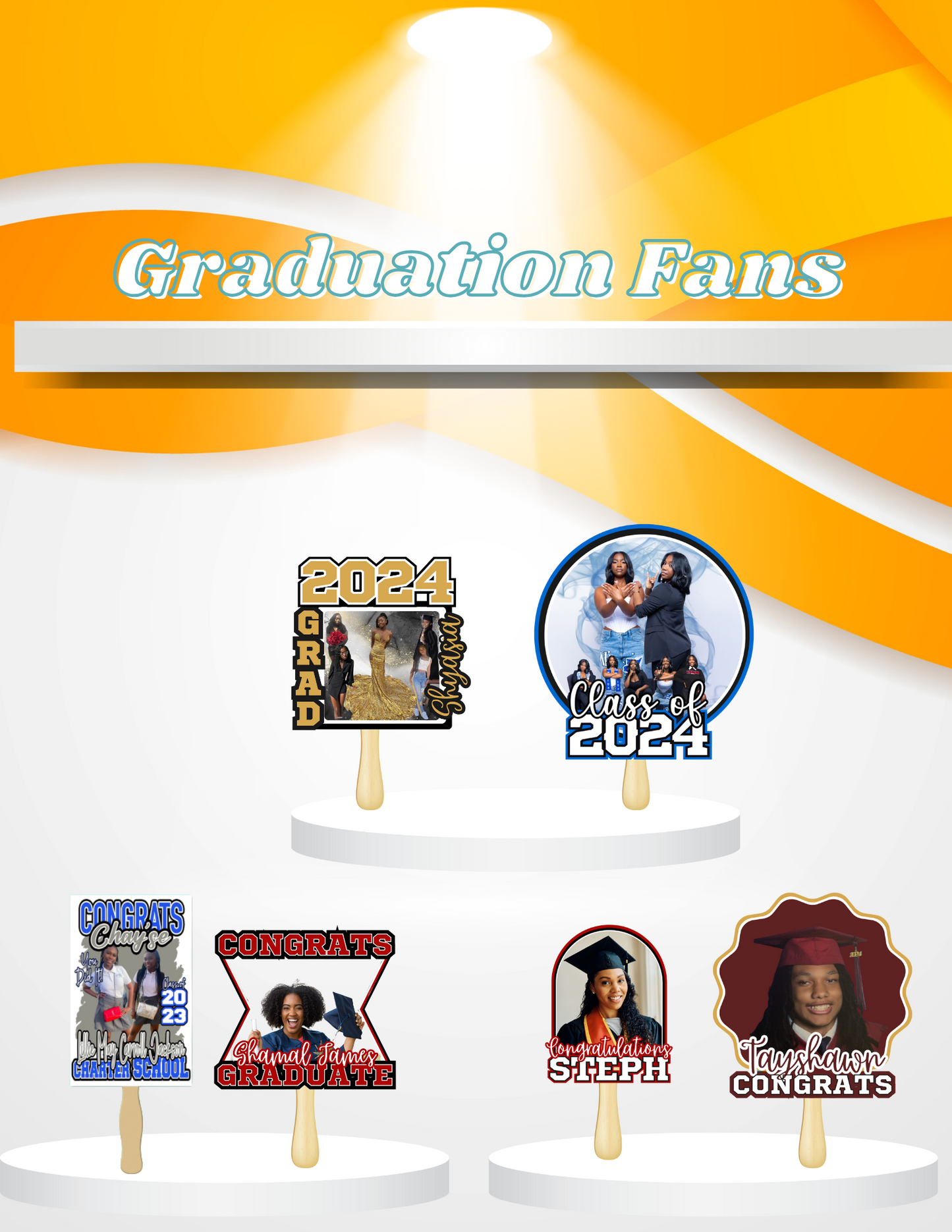 Graduation Fans